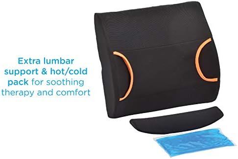 NOVA Lumbar Support Pillow with Hot Cold Pack