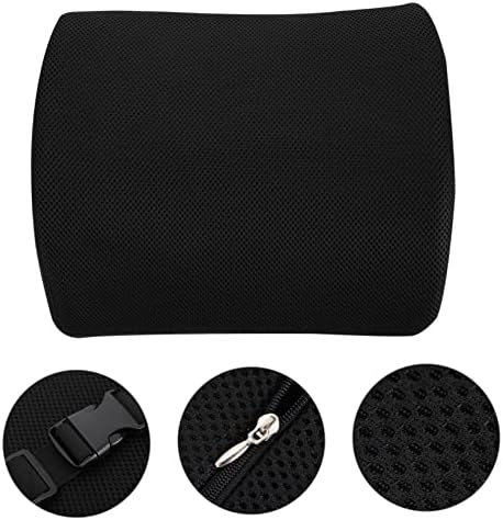 Tofficu 1pc Memory Lumbar Pillow for Car and Office Chair