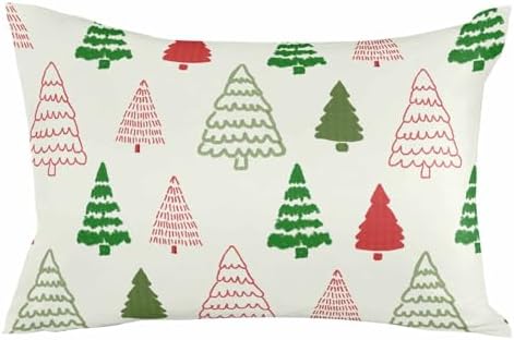 Waterproof Pillow Protector 2 Pack Christmas Tree Pattern