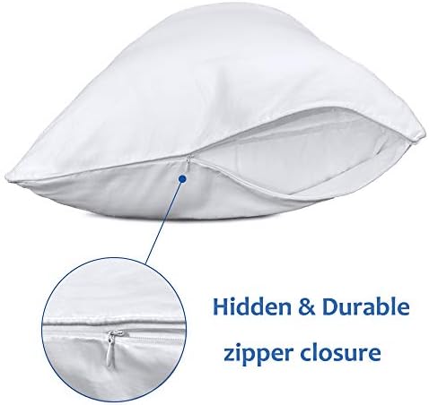 Precoco Queen Pillow Cases Set of 2 100 Cotton Sateen
