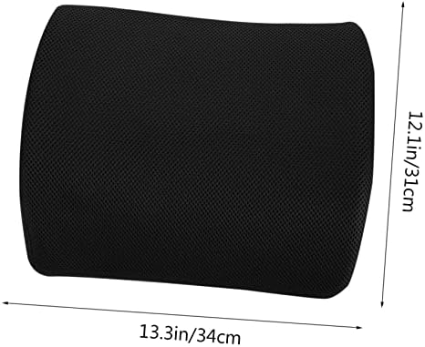 Tofficu 1pc Memory Lumbar Pillow for Car and Office Chair
