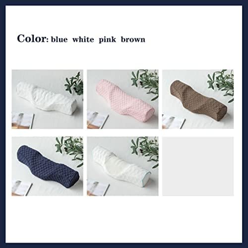 BEDAZE Blue Cervical Neck Pillow with Massage Function