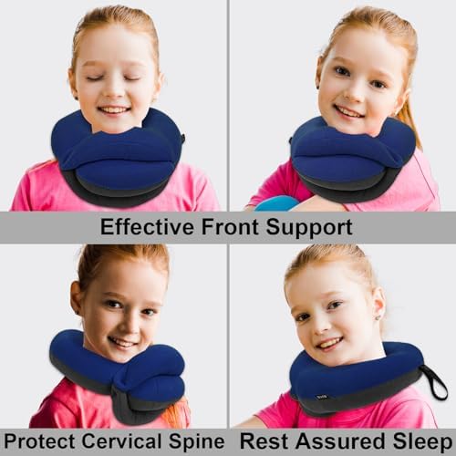 BUYUE Kids Travel Pillow with 360 Neck Support