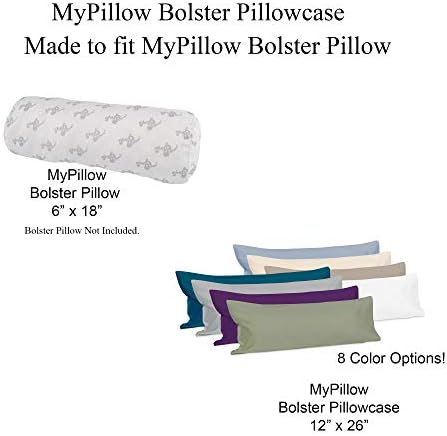 MyPillow Giza Dreams Oversized Cotton Pillowcase White