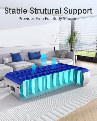 Xsleep Twin Air Mattress with Built-in Pump