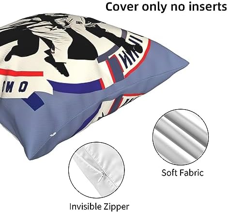 Ogniwo Taekwondo Throw Pillow 12x12 Inch Soft Square Cushion Cover