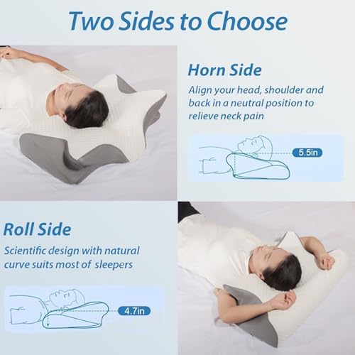 Dreamers Relief Pillow for All Sleep Positions