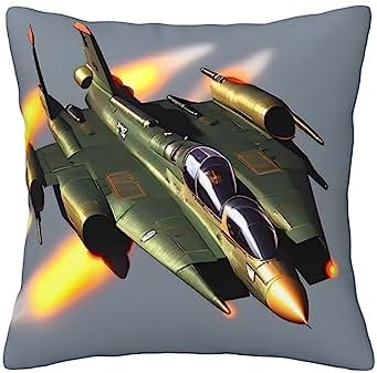 Ogniwo Jet Fighters Throw Pillow 12x12 Inch 1