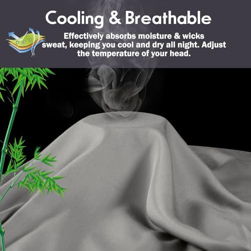 JamRest Body Pillowcase with Zipper Cooling Viscose from Bamboo
