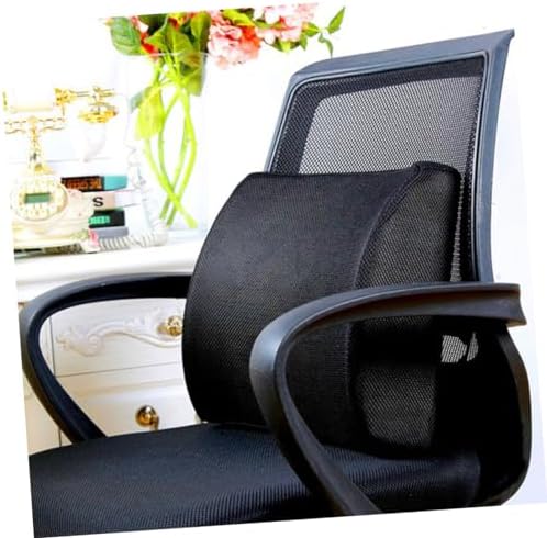 Ciieeo Car Lumbar Support Cushion for Office and Driving Comfort
