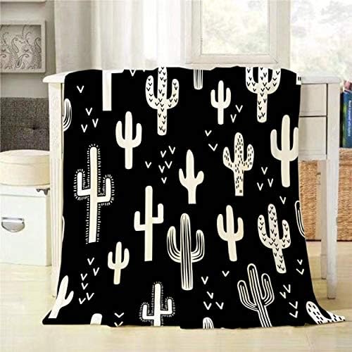 Mugod Western Cactus Throw Blanket 30x40 Inch