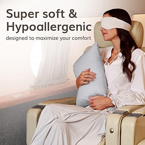 Happyluxe Odyssey Travel Pillow - Soft Lightweight USA Made