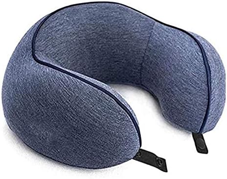 HHWKSJ Travel Pillow with Memory Foam Support
