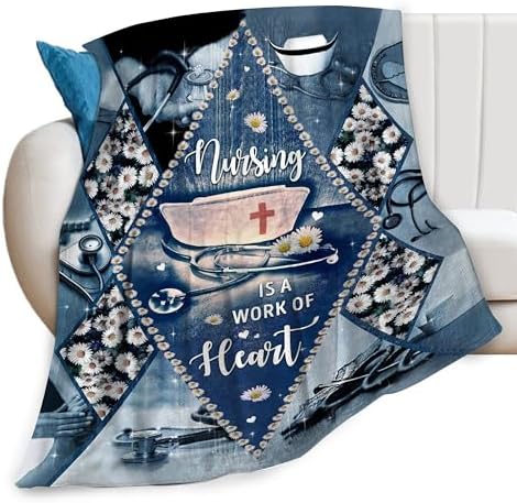Soft Flannel Nursing Blanket with Cow Print for Adults and Kids