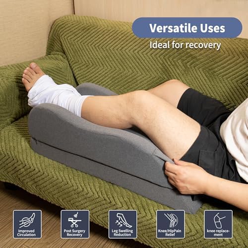 Adjustable Leg Elevation Pillow for Post Surgery Recovery