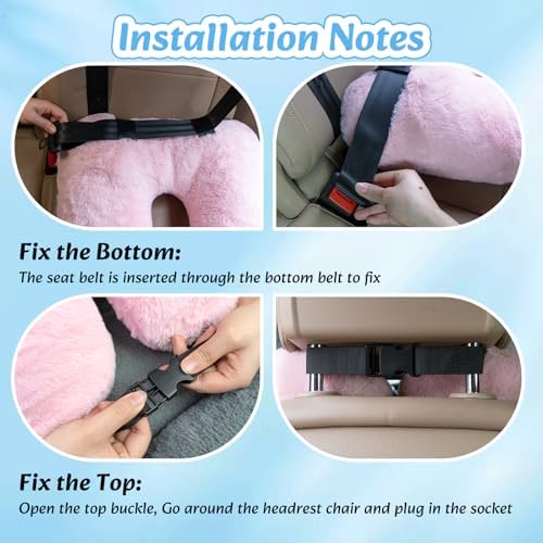 Swemos Travel Pillow - Gray Ergonomic Neck Support for Kids Adults
