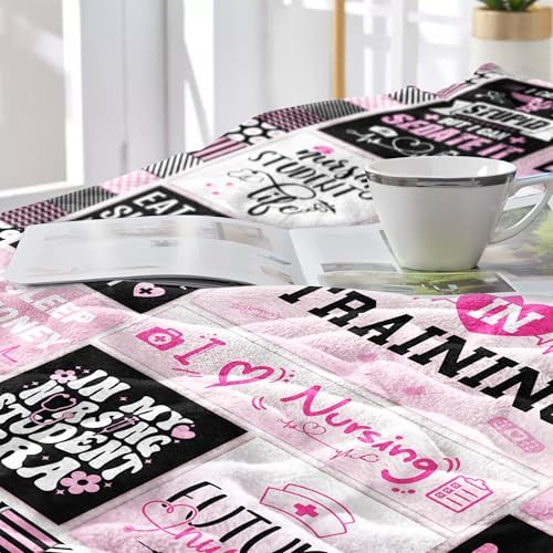 Nursing Student Gift Blanket - 60x50 for Women