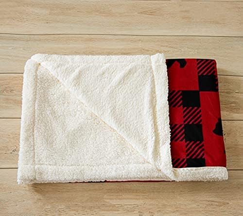 Feelyou Bear Throw Blanket Christmas Theme 1