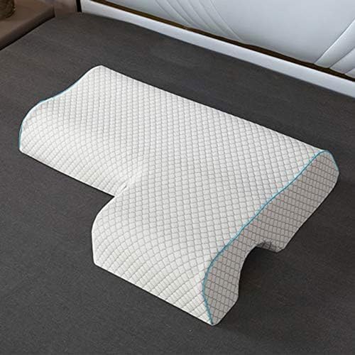Couples Anti-Pressure Memory Foam Pillow with Arm Hole