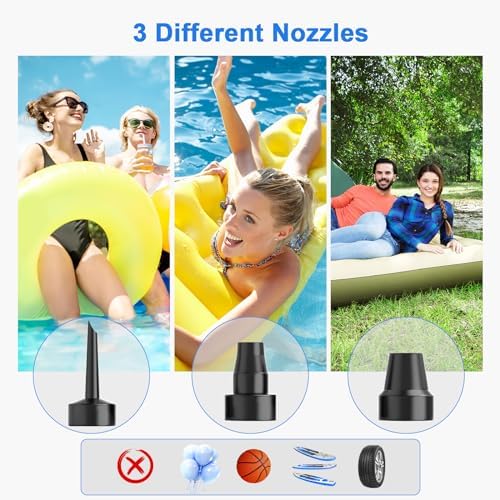 HUGERSTONE Electric Air Pump for Pool Inflatables