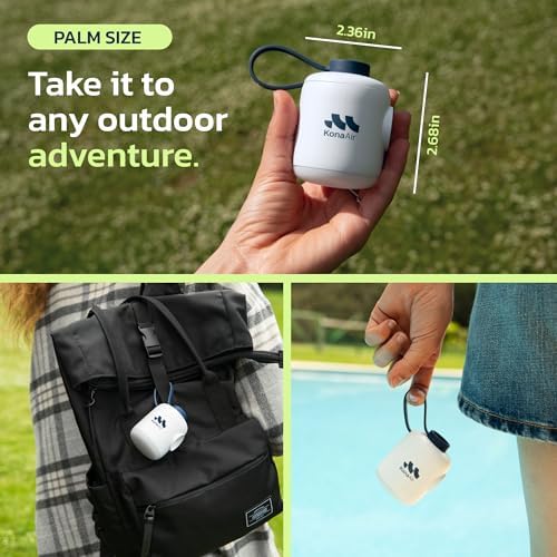 Woowind Cordless Air Mattress Pump with 4000mAh Battery 1
