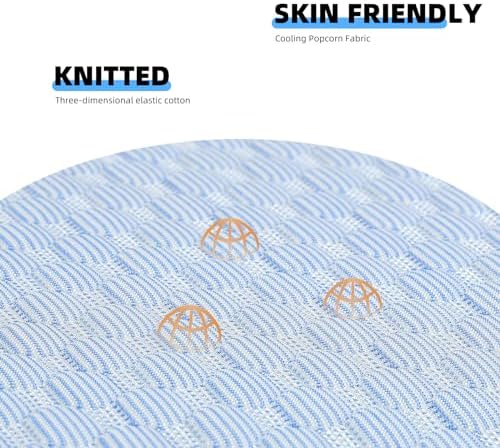 Crisonky Travel Pillow with Carry Bag and Cooling Fabric