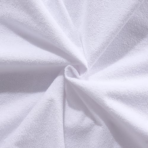 ProtectMySleep Cotton Terry Pillow Protectors - 2 Pack