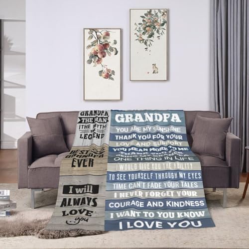 Grandpa Ever Blanket 60x50 for Bedding Sofa