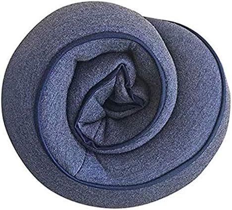 HHWKSJ Travel Pillow with Memory Foam Support