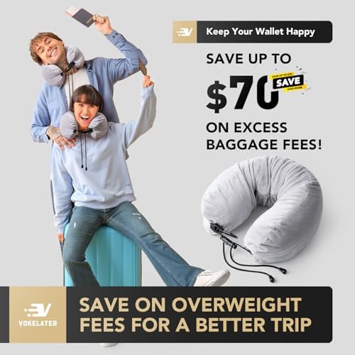 Vokelater Stuffable Neck Pillow Grey