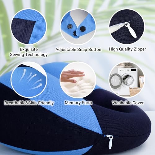 COOLBEBE Kids Travel Neck Pillow with Double Support