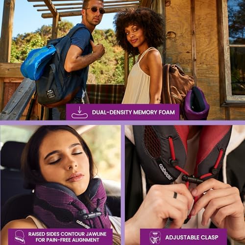 Cabeau Evolution Cool Travel Neck Pillow - Purple