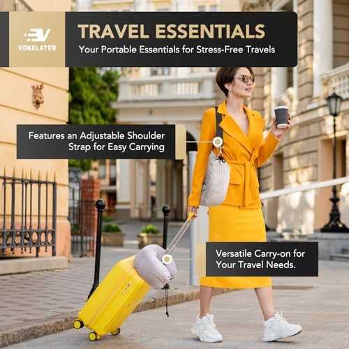 Vokelater Stuffable Neck Pillow Grey