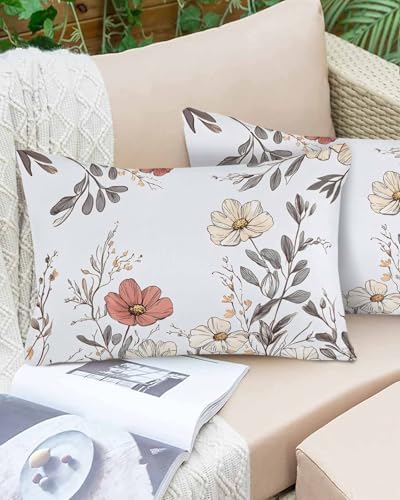 Waterproof Pillow Protector 2 Pack Zipper Design