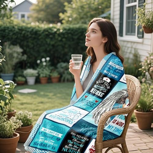 Nurse Appreciation Throw 60x50 Cool Gift for Nurses Week