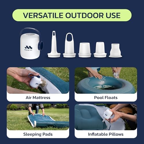 Woowind Cordless Air Mattress Pump with 4000mAh Battery 1