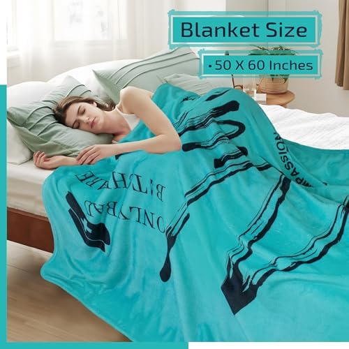 Nurse Appreciation Throw Blanket 60x50 Soft Flannel Fleece for Women