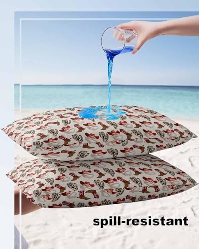Waterproof Pillow Protector 2 Pack - 12x20 Inches
