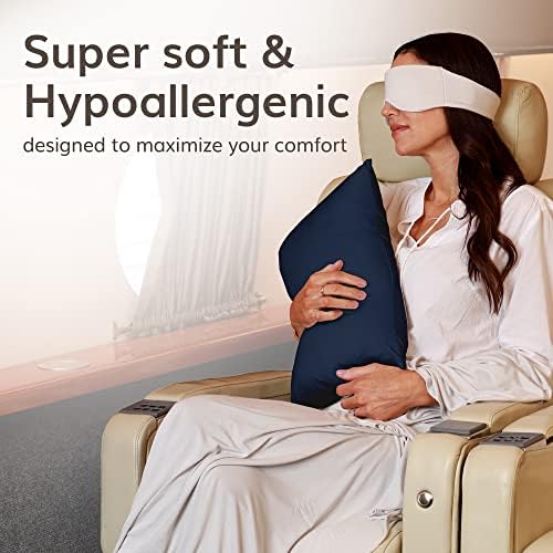Happyluxe Odyssey Travel Pillow - Soft Lightweight Made in USA