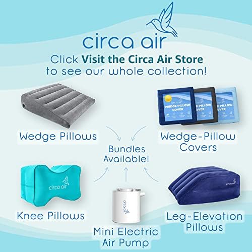 Circa Air Inflatable Knee Pillow for Side Sleepers