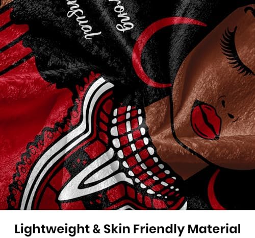 VMASUEY Graduate Throw Blanket 60 X 50 for Black Women