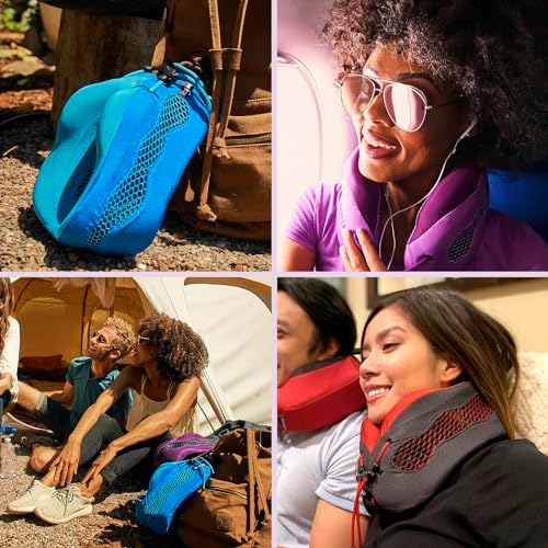 Cabeau Evolution Cool Travel Neck Pillow - Purple