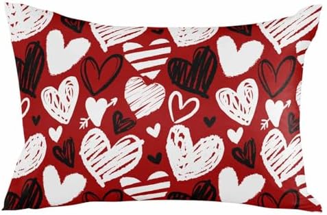Shijh Tec Waterproof Pillow Protector 2 Pack Hearts