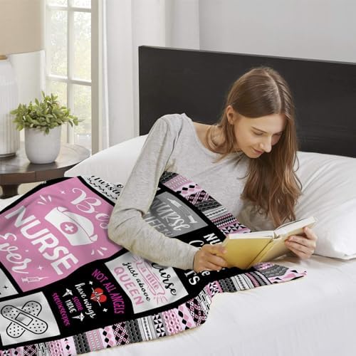 Nurse Appreciation Throw Blanket 60x50 Inch