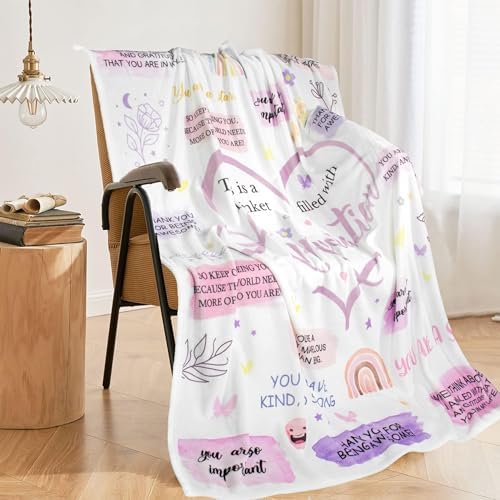 Thank You Blanket for Women - Heartwarming Appreciation Throw