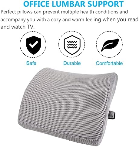 Ciieeo Ergonomic Lumbar Support Pillow for Car Office Chair 1