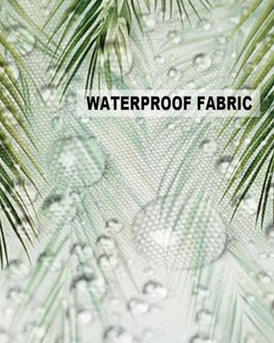 Waterproof Pillow Protector 2 Pack 12x20 Inches with Zipper and Nature Design