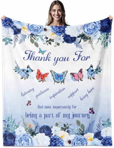 IWADNYI Thank You Blanket 60X50 for Women
