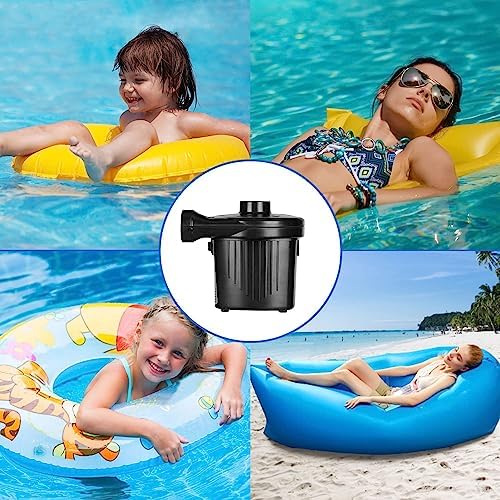 Electric Air Pump with 3 Nozzles 130W Powerful Portable Inflator