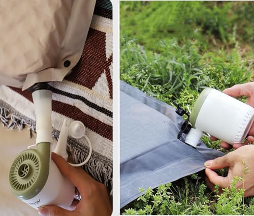 IRISFLY Electric Air Pump with 3 Nozzles AC110-240VDC12V